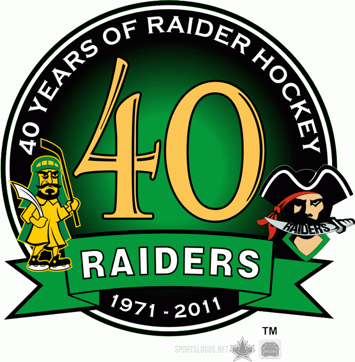 prince albert raiders 2011 anniversary logo iron on transfers for T-shirts